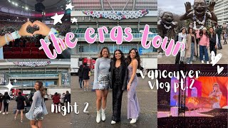 VANCOUVER ERAS TOUR VLOG 2024 (merch, exploring vancouver, friendship bracelets, pre-party, night 2)