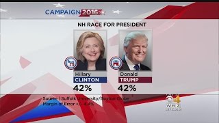 New Poll Shows Clinton, Trump Deadlocked In NH