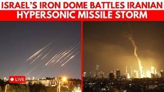 IRAN WAR LIVE | Tel Aviv Skyline Engulfed In Flames After Iranian Hypersonic Missile Barrage| Israel