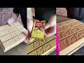 Big Gold KitKat ASMR I Satisfying