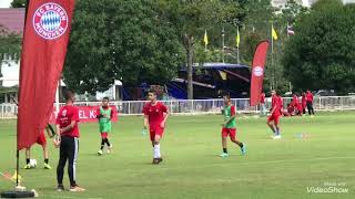 Football clinic in Ubonratchathani