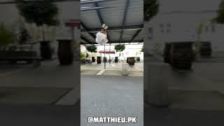Parkour | @matthieu.pk Does a Sideflip Very Precisely