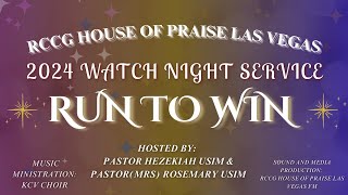 RCCG HOUSE OF PRAISE SUNDAY SERVICE December 31st Watch Night Service