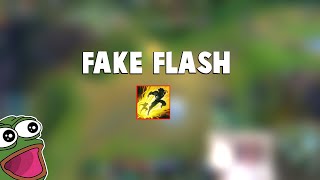The Power of FAKE FLASH In League of Legends... | Funny LoL Series #976