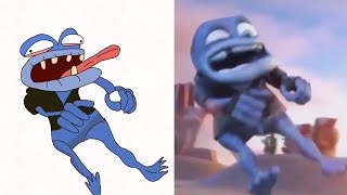 Reverse Crazy Frog - I like to move It funny video / Drawing meme