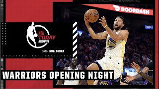 What the Warriors win on opening night says about the team | NBA Today