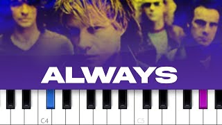 Bon Jovi - Always (1994 / 1 HOUR LOOP)