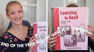 CLE Learning to Read - End of the Year Review and Flip Through 2023