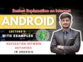 Navigation Between Activities Java & XML | DAY -3 | Complete Beginner Tutorial  #java #xml #android