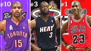 Top 10  Greatest Shooting Guards In NBA History