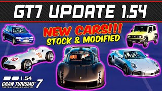 GT7 - Update 1.54 Cars Review (Stock & Modified) - Gran Turismo 7 - 1.54