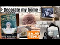 DECORATING MY HOME WITH MY TEMU FINDS | TEMU HAUL AND DECORATE WITH ME | CHELLESGLAMHOME