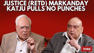 Justice (retd) Markanday Katju Pulls No Punches | Central Hall with Kapil Sibal