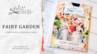 Fairy Garden Junk Journal Ephemera Book