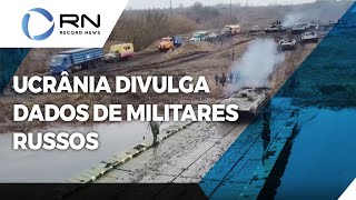 Ucrânia divulga dados de militares russos