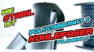 KOHLEFASER - PC 3D-DRUCKEN | Wie STABIL ist es?