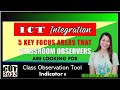 ICT Integration: Five (5) Key Focus Areas that Classroom Observers are Looking For