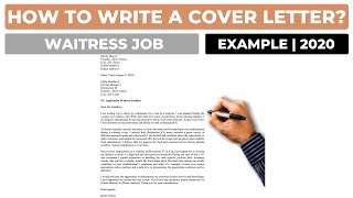 How To Write A Cover Letter For A Waitress Job? | Example