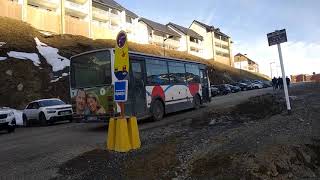 Van Hool a300 realizando servicio urbano en Tourmalet