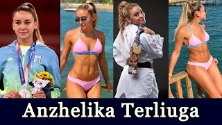 Anzhelika Terliuga Kumite Training and Best Kumite Highlights in Tournaments and Olympic Karate 2021