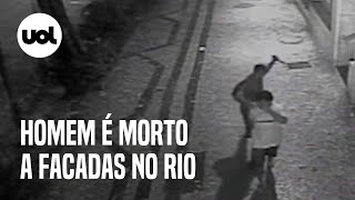 Homem é morto a facadas na Tijuca, zona norte do Rio
