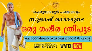 Panchavadyam Thripuda by Chottanikara Subhash Sadanam Bharatharajan Iringol Kannan \u0026 Rakesh Kammath