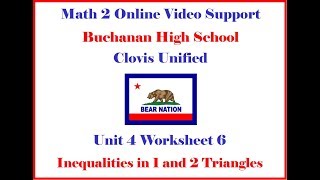 Math 2 Unit 4 WS 6 Homework Help Morgan