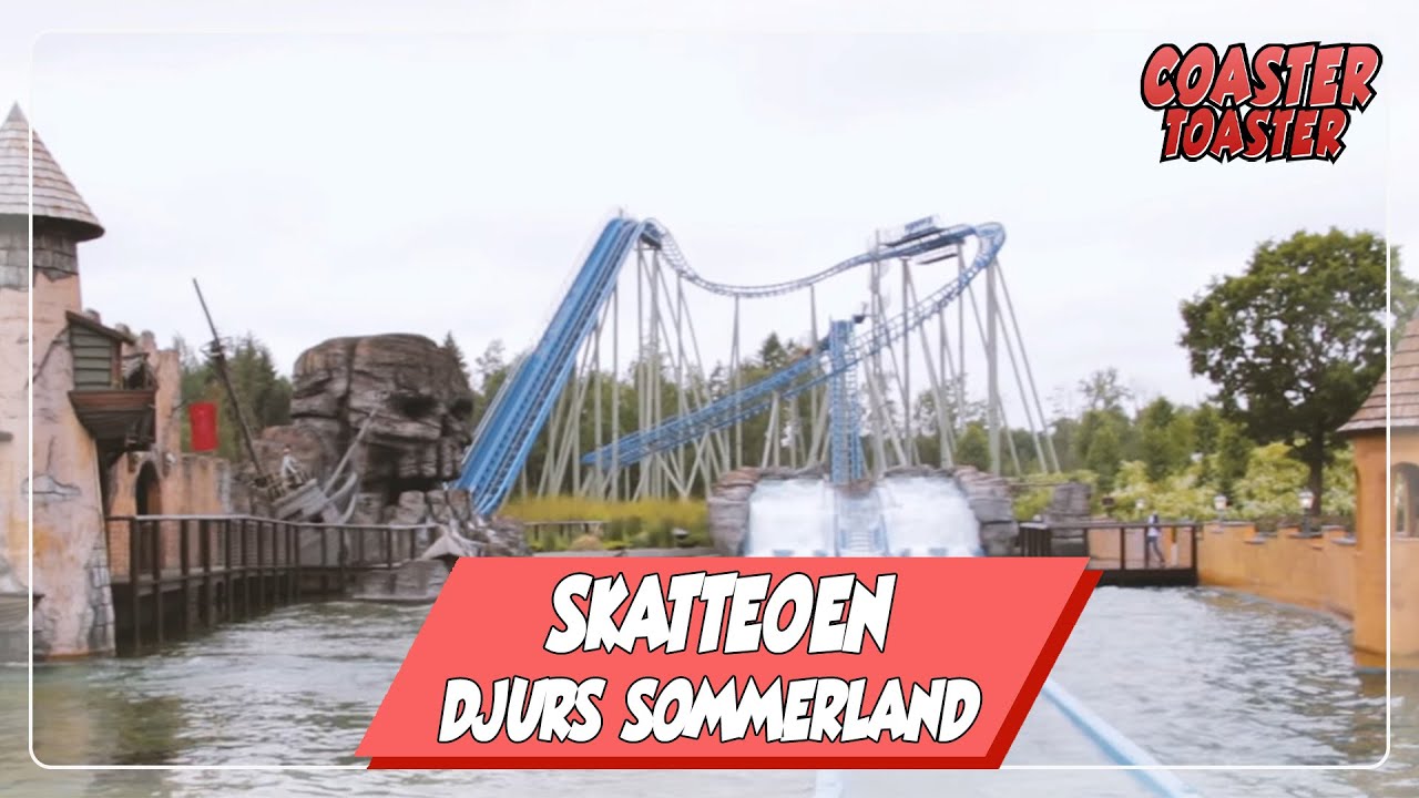 Skatteøen - Djurs Sommerland | Mack Rides Water Coaster - YouTube