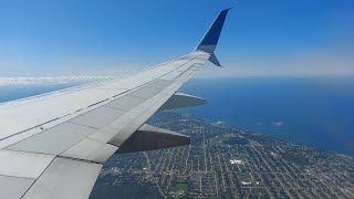 United Airlines Boeing 737-900(ER) Landing at Cleveland Hopkins International Airport(CLE)