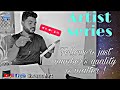 Artist series | Freehand + Grid method 🧐#artvideo#artlover#artseries#hindi