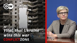 Will the conflict in Gaza weaken support to Kyiv? Lithuanian PM Ingrida Simonyte | Conflict Zone