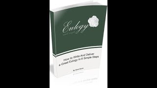 Eulogy Examples To Write A Eulogy For A Friend