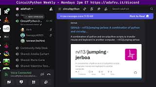 CircuitPython Weekly Meeting for April 27, 2026 @circuitpython #circuitpython #adafruit