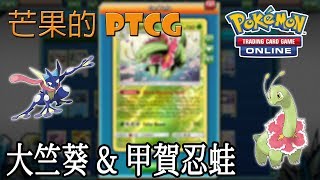 【芒果的PTCG】【SMON】大竺葵 Meganium \u0026 甲賀忍蛙 Greninja GX