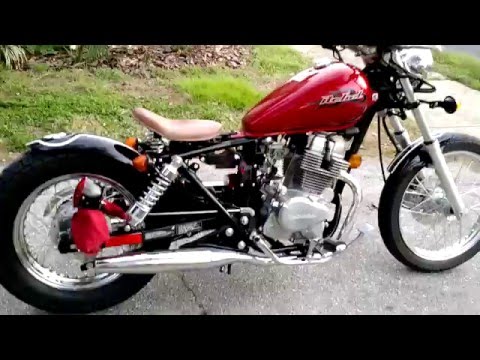 Custom Honda Rebel 250 Bobber