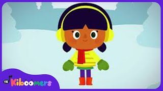 Mitten Colors Song - The Kiboomers Preschool Songs for Circle Time - Winter Theme