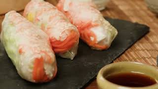 simple Shrimp rolls