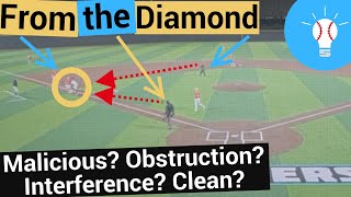 From the Diamond: Obstruction, Interference, Malicious, or Nothing?