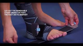 Thuasne   Ligastrap Malleo Ankle brace -  Fitting Video