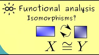 Functional Analysis 21 | Isomorphisms
