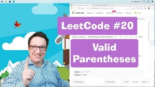 LeetCode Solution #20 Valid Parentheses | JavaScript