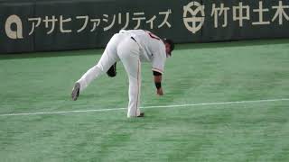 【中田選手と秋広選手の試合前練習の師弟キャッチボール!!】●2023年9/18 巨人vsヤクルト