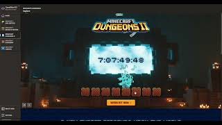 MINECRAFT DUNGEONS 2 SECRET CODES (Launcher page)