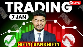 07 Jan Live Trading NIFTY, BANK NIFTY Intraday Scalping with Sonu Singh  @SonuSinghSpeaker #trading