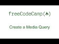 Responsive Web Design Principles - Create a Media Query - Free Code Camp