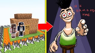 HAMOOD HABIBI Tấn Công Nhà Được Bảo Vệ Bởi bqThanh và Ốc Trong Minecraft