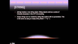 Lasso Programming: [string]