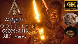 Assassin's Creed Odyssey Crossover Stories DLC All Movie Cutscenes HDR [4K 60FPS]