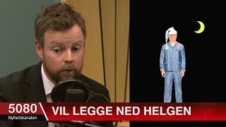 Røe Isaksen vil legge ned helgen for å hindre at unge snur døgnet