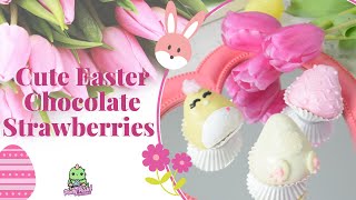 Cute Easter Chocolate Strawberries Step By Step